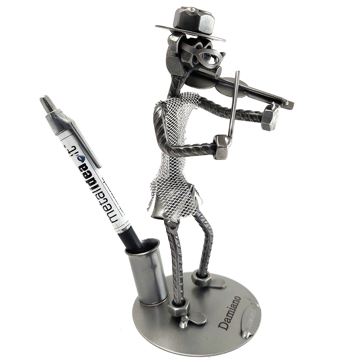 SCULTURA VIOLINISTA - immagine 6