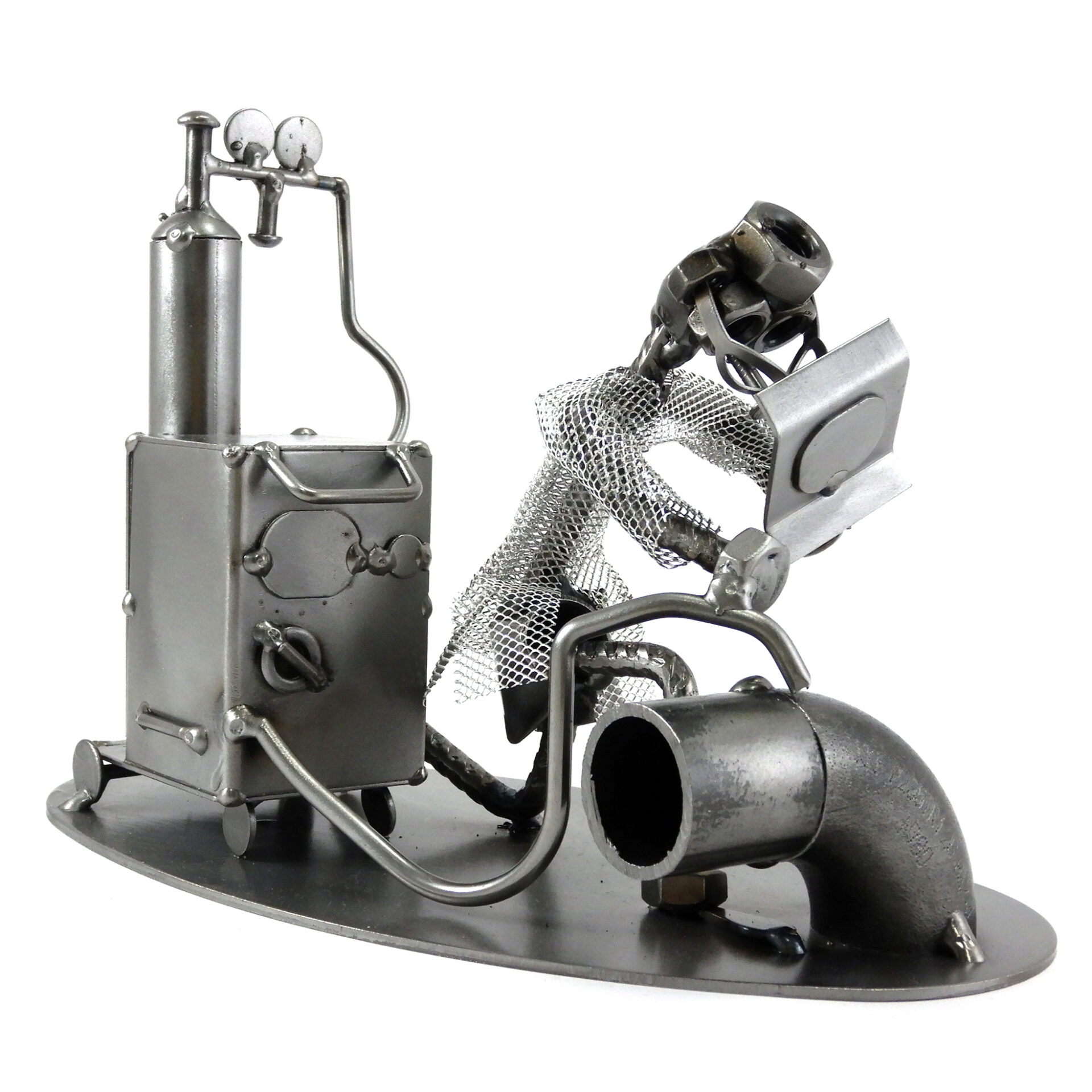 SCULTURA SALDATORE METALMECCANICO - immagine 2