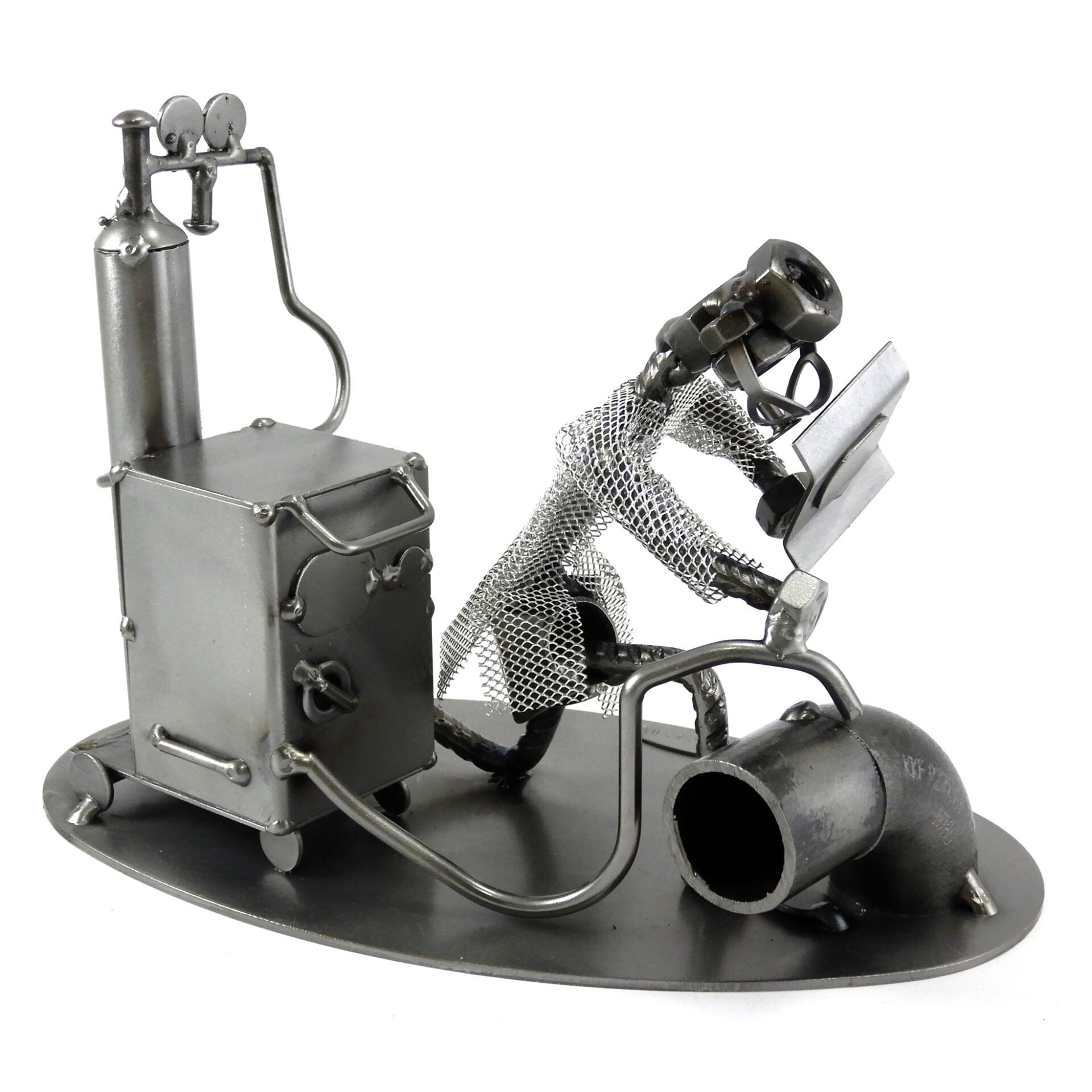 SCULTURA SALDATORE METALMECCANICO - immagine 3