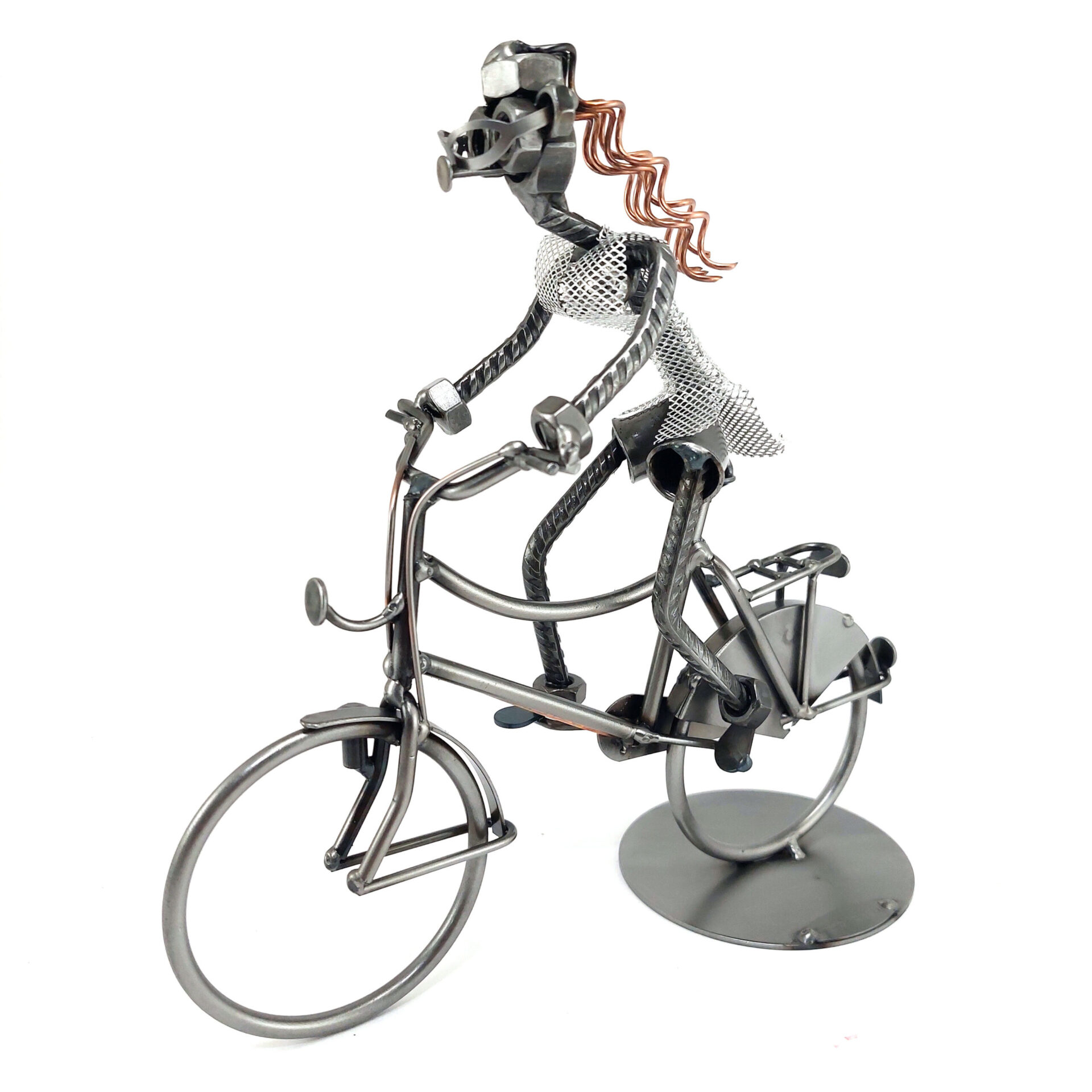 SCULTURA CITYBIKE DONNA - immagine 2