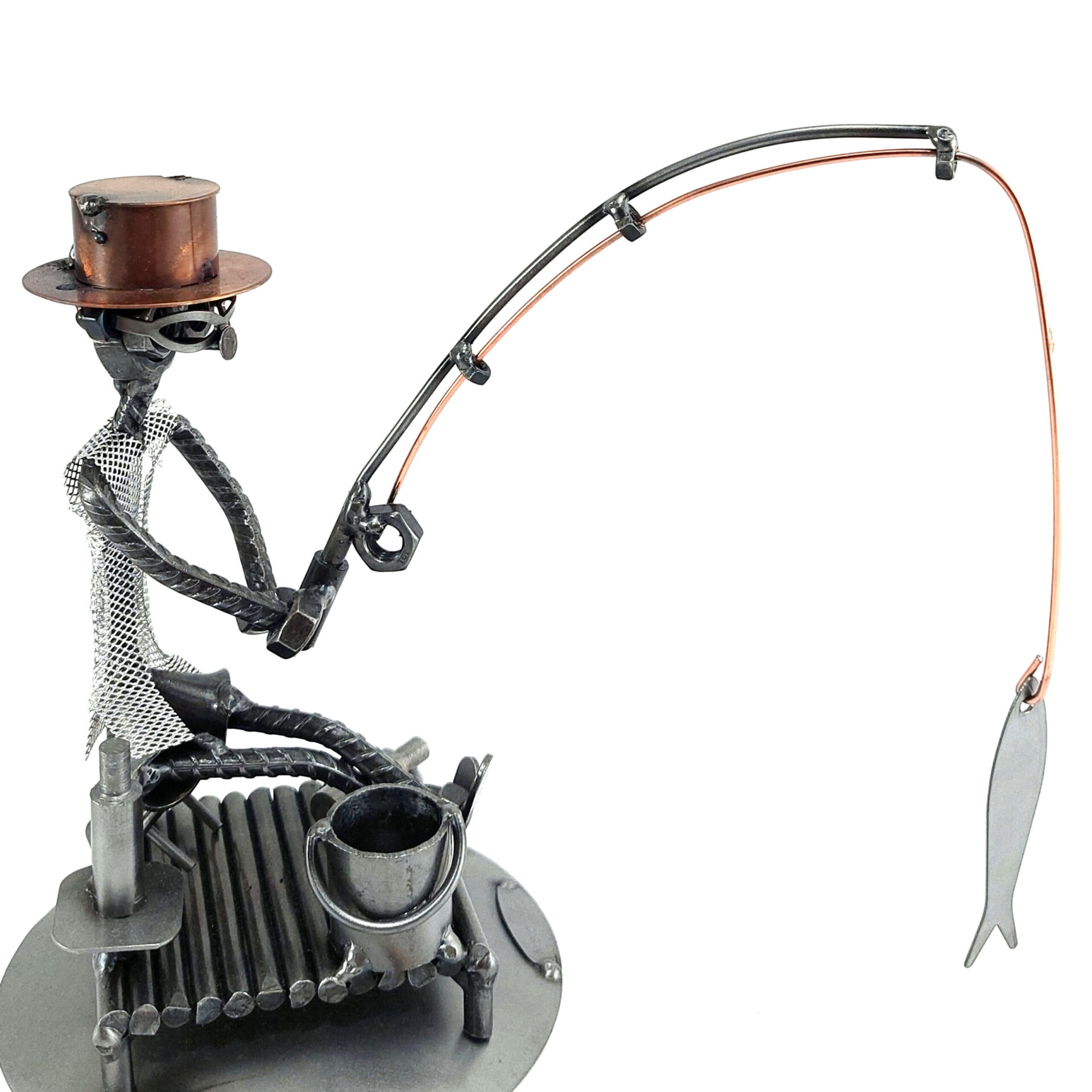 SCULTURA PESCATORE - immagine 2