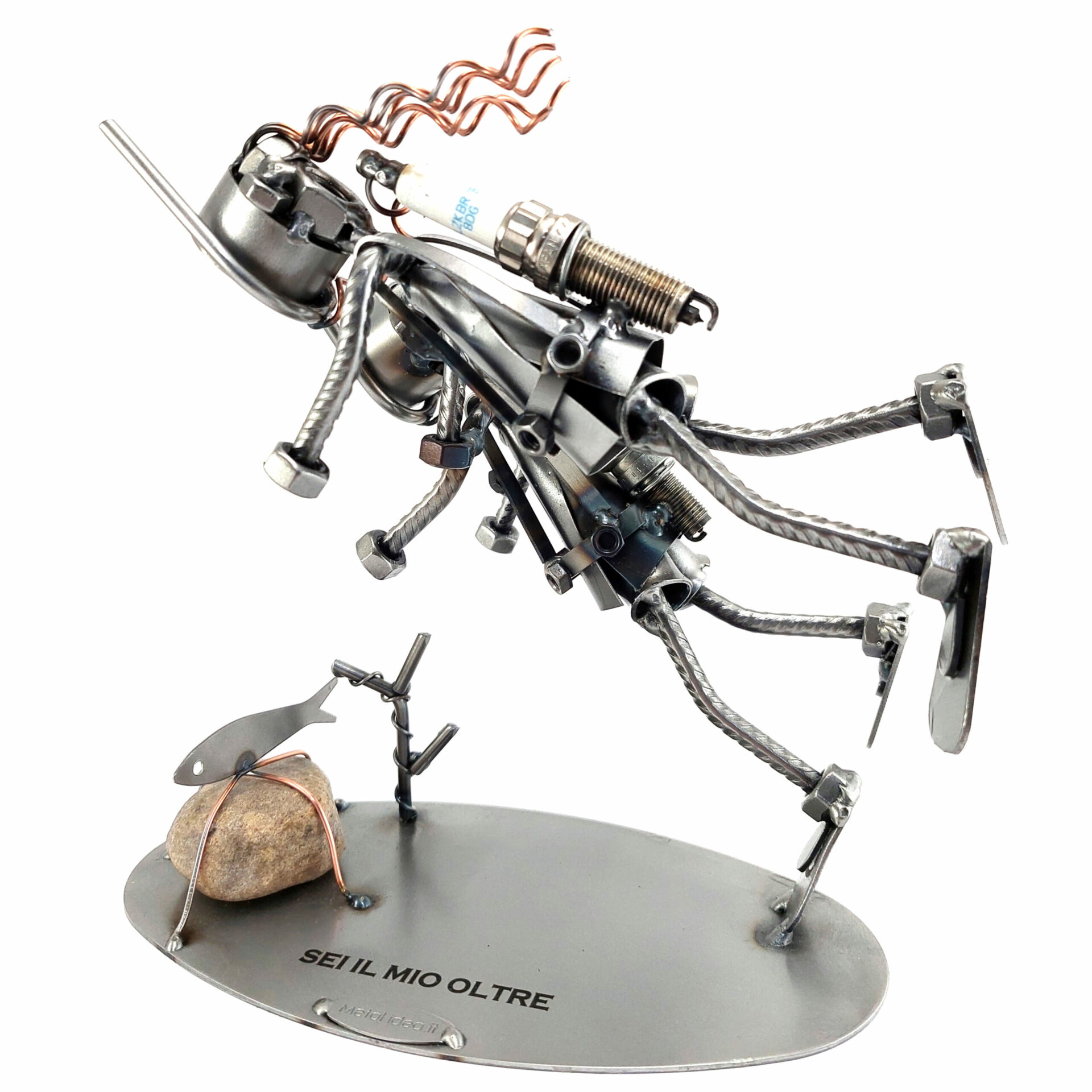 SCULTURA COPPIA DI SUB - immagine 9