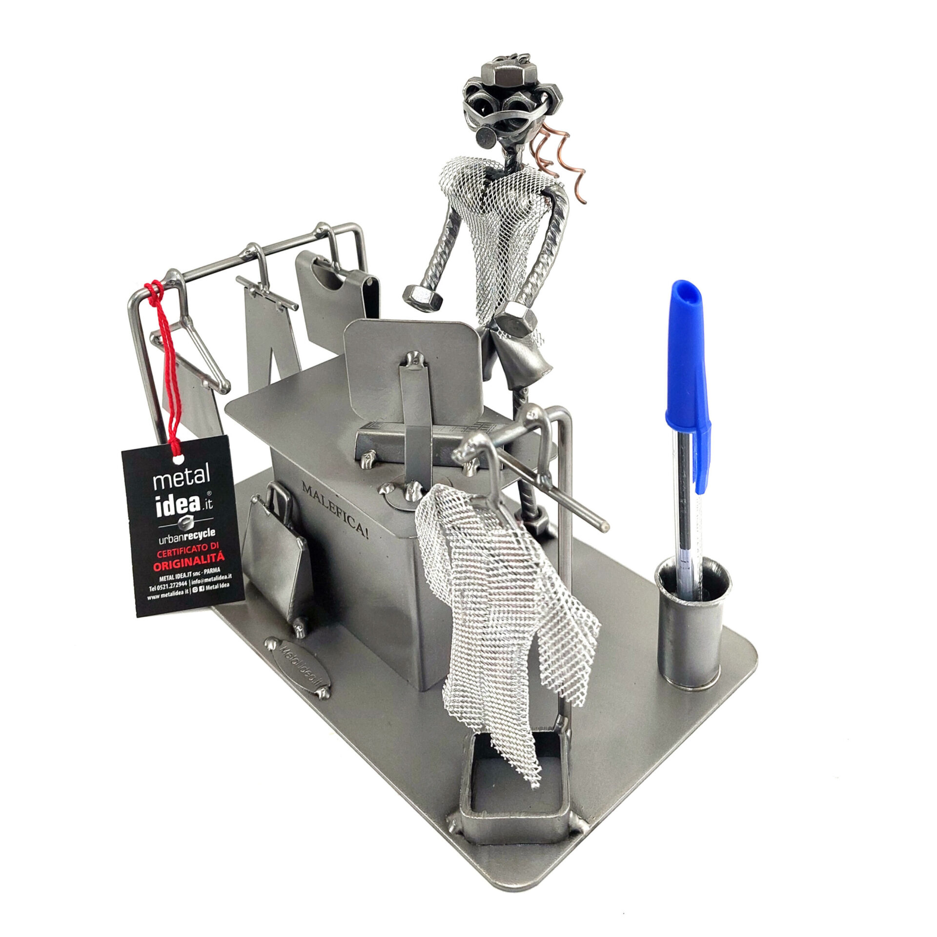 SCULTURA COMMESSA VENDITRICE - immagine 6