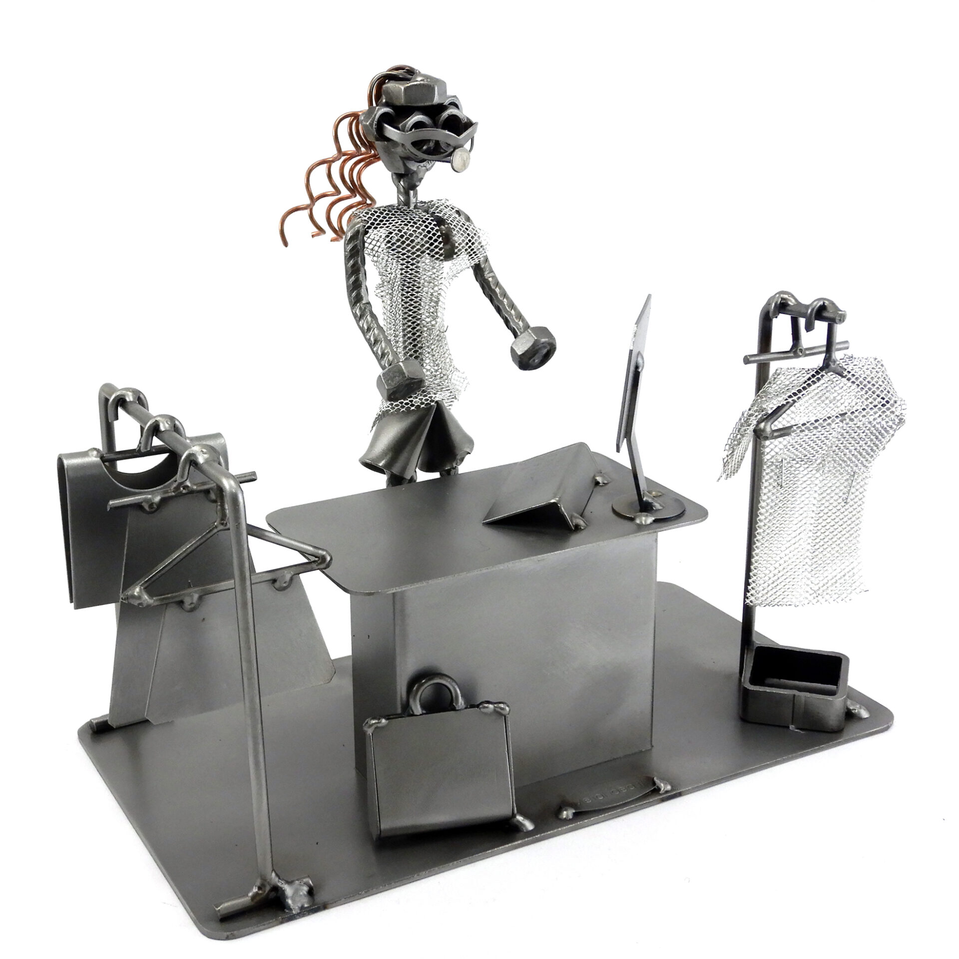 SCULTURA COMMESSA VENDITRICE - immagine 4