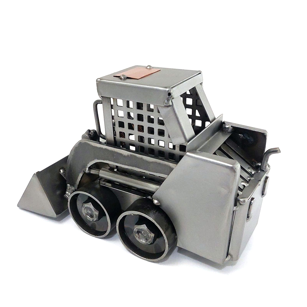 SCULTURA BOBCAT ESCAVATORE - immagine 3