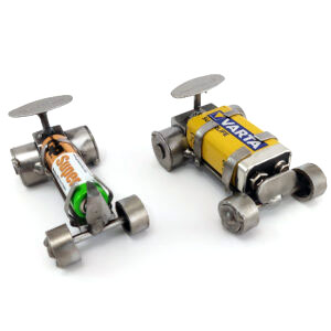 Auto elettrica con batterie