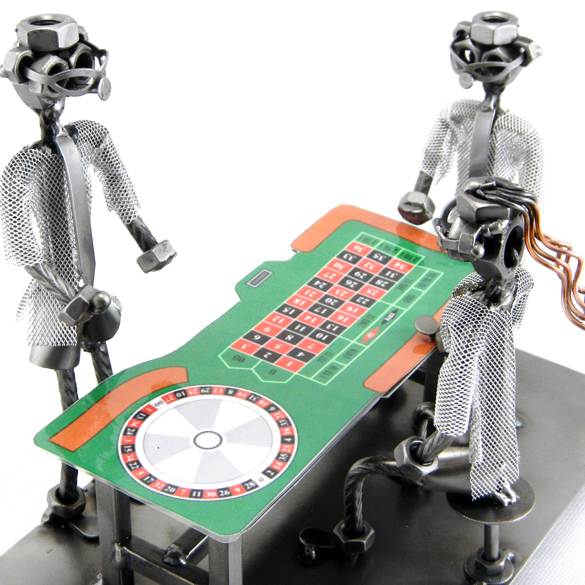 croupier alla roulette
