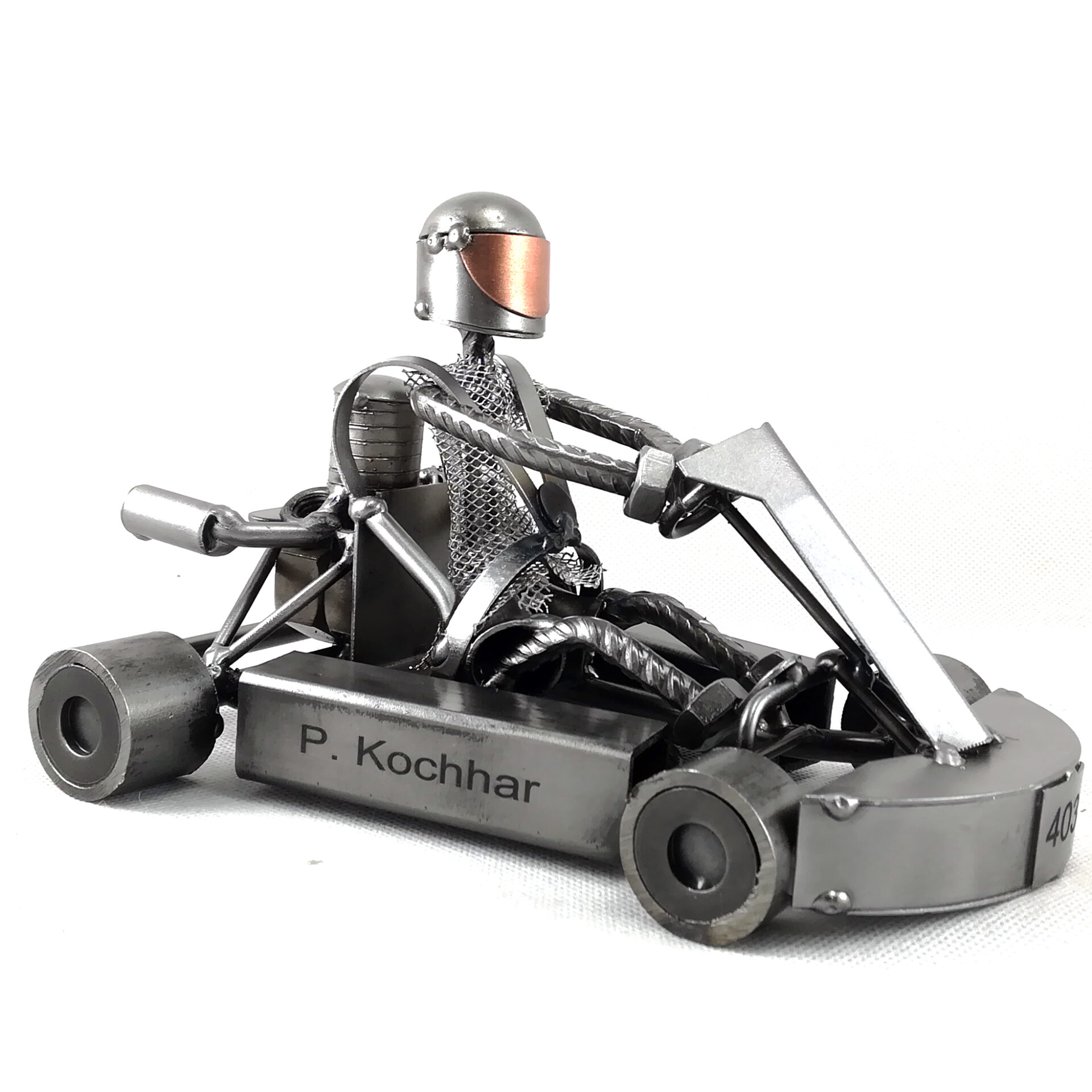 go kart metal idea con personalizzazione