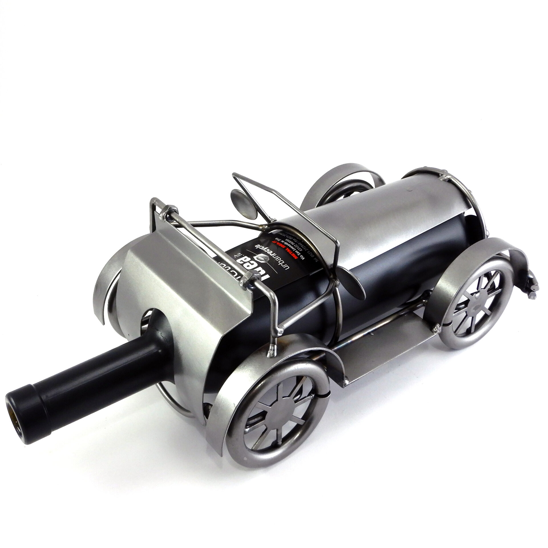 SCULTURA PORTA BOTTIGLIA AUTO D'EPOCA - immagine 4