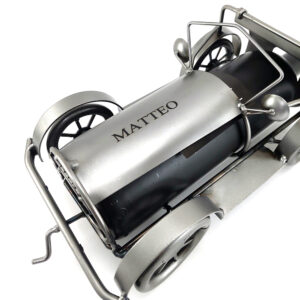auto porta bottiglia con personalizzazione metal idea.it