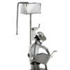 SEDUTO AL WC METAL IDEA.IT