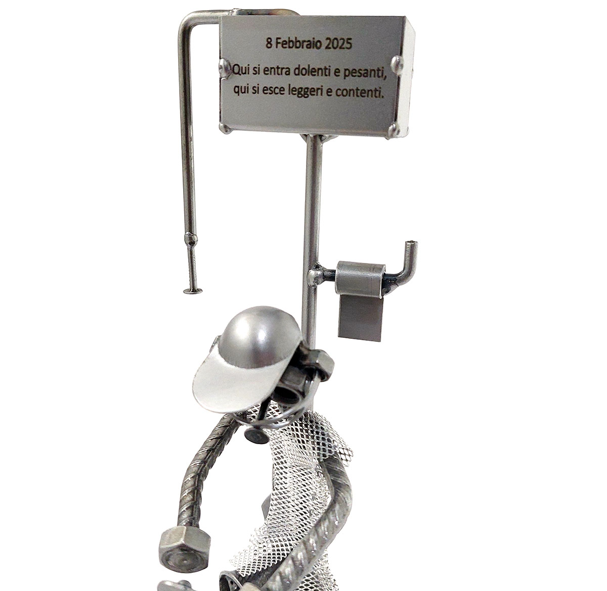 SEDUTO WC CON PERSONALIZZAZIONE METAL IDEA.IT