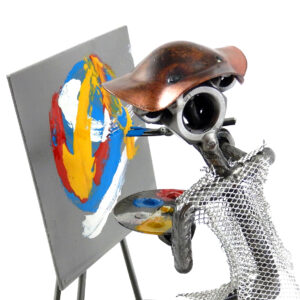 tempo libero pittore artista metal idea.it