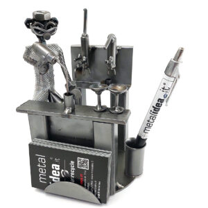 SCULTURA BARMAN BARISTA - immagine 8