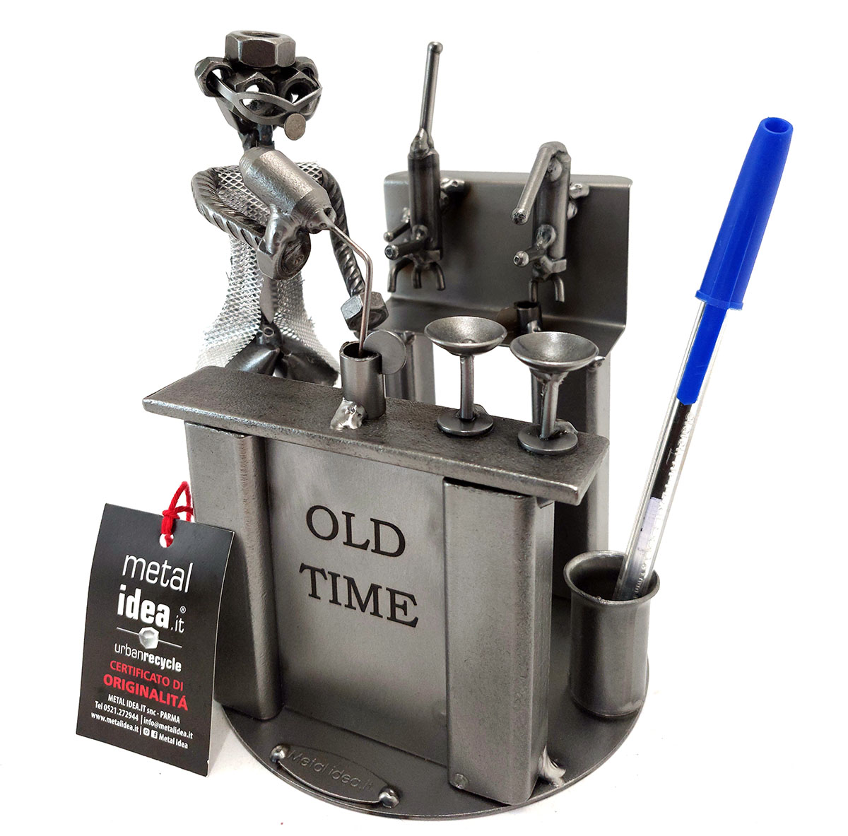barman con personalizzazioni metal idea.it