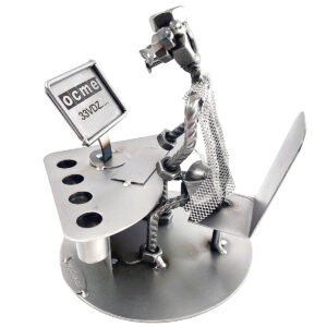 impiegato con personalizzazione logo metal idea.it
