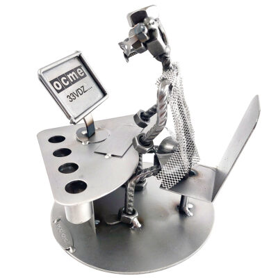 impiegato con personalizzazione logo metal idea.it