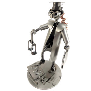 avvocato donna con personalizzazione metal idea.it