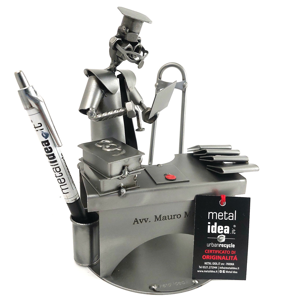 notaio con personalizzazioni metal idea.it