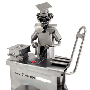 avvocato giudice notaio con incisione metal idea.it