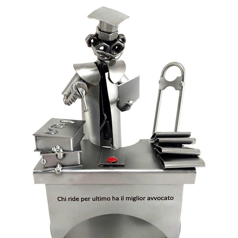 avvocato con personalizzazione metal idea.it