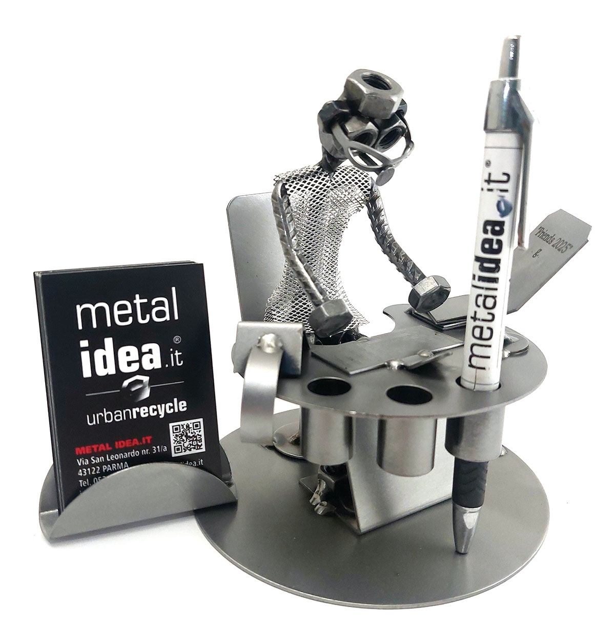 commercialista ragioniere con porta biglietti da visita metal idea.it