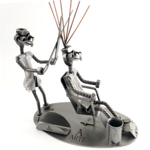 parrucchiere barbiere con accessori metal idea.it