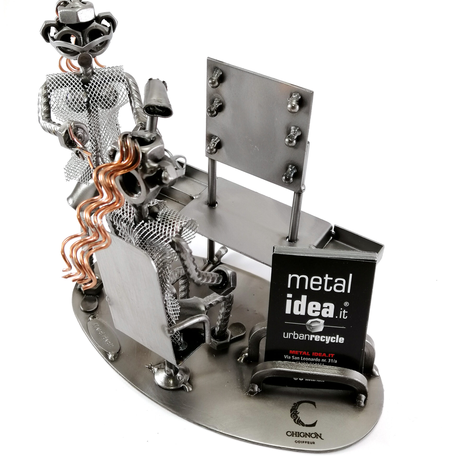 makeup artist con porta biglietti metal idea.it