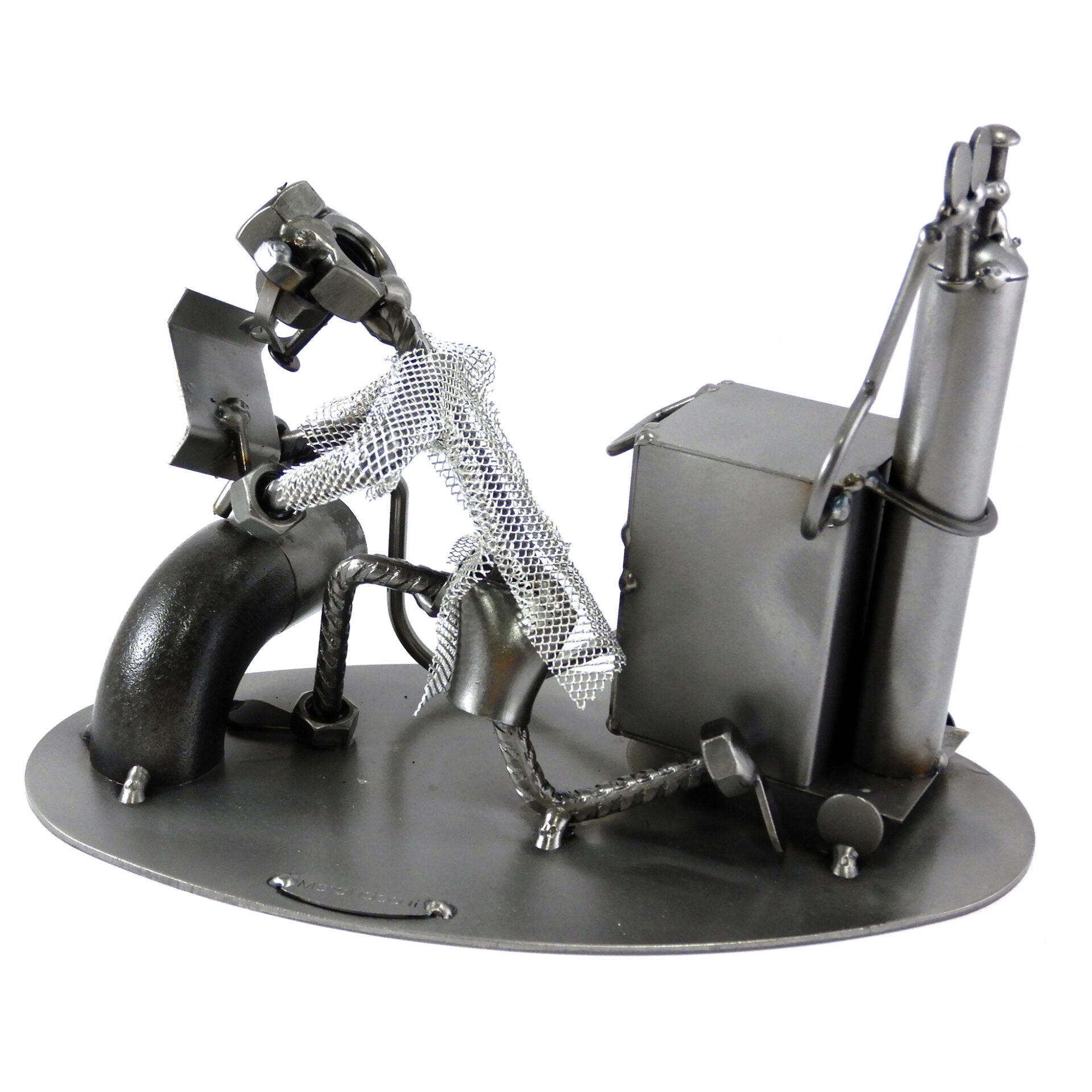 SCULTURA SALDATORE METALMECCANICO - immagine 4