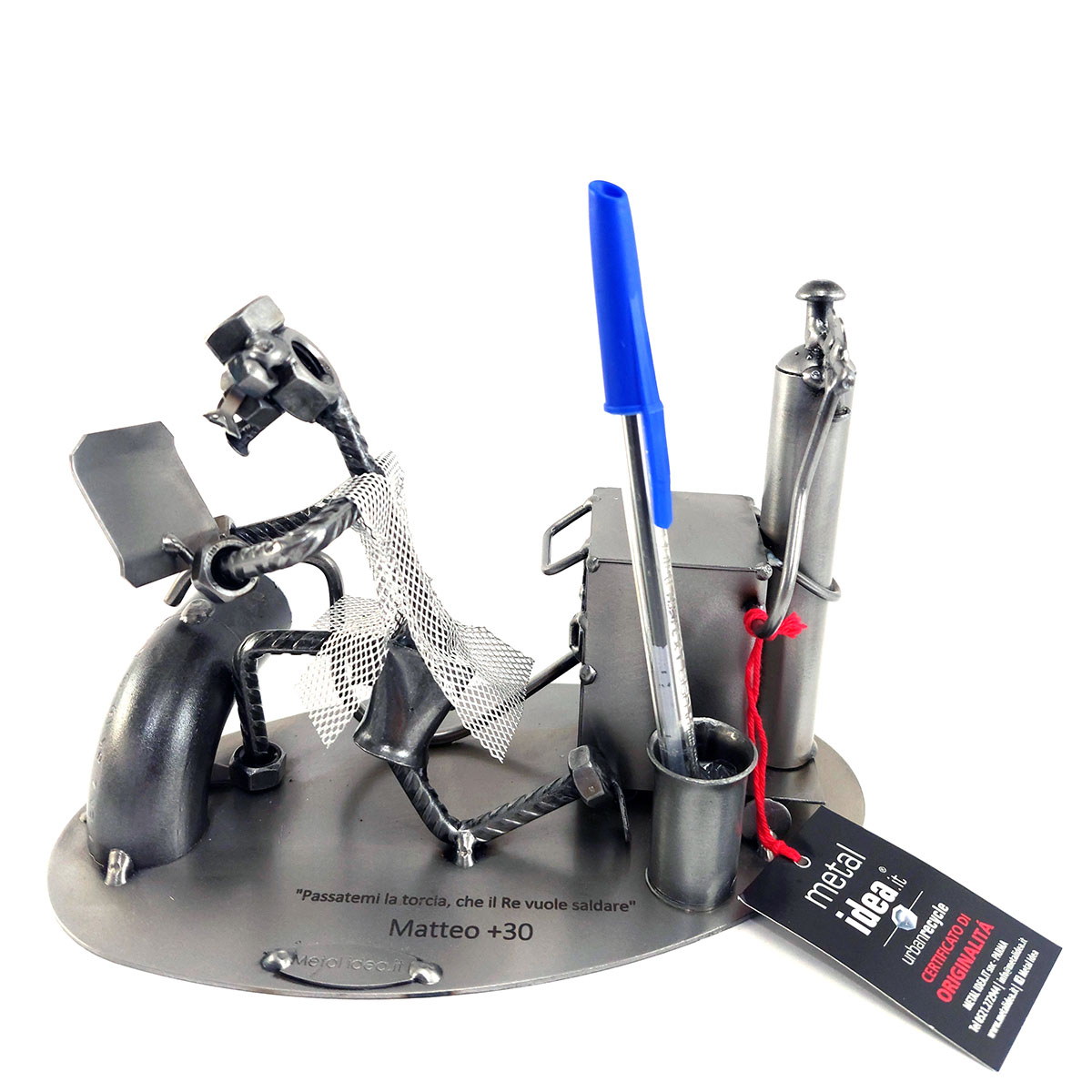 saldatore con personalizzazioni metal idea.it