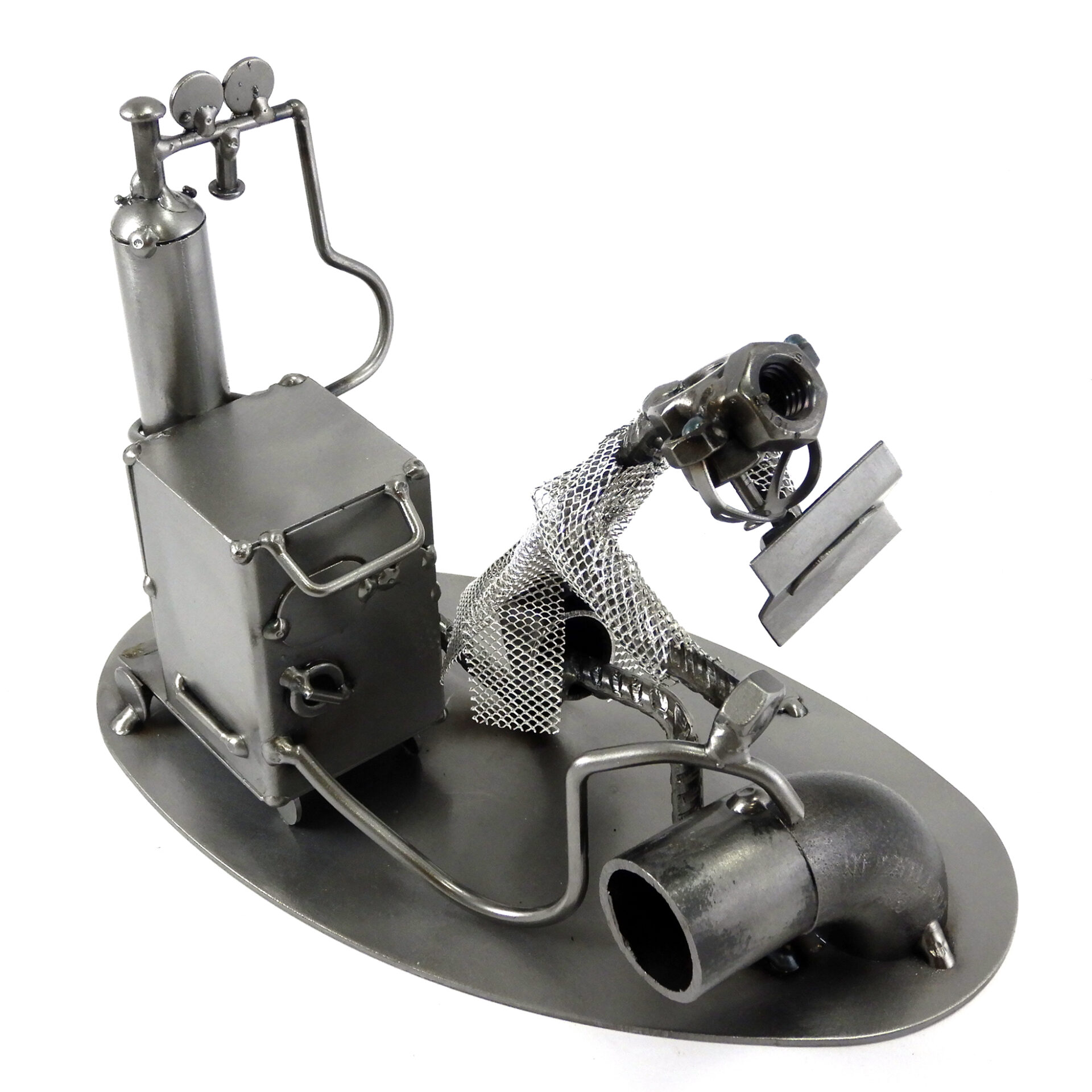 SCULTURA SALDATORE METALMECCANICO - immagine 5
