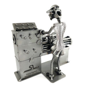 tornitore con personalizzazione logo metal idea.it