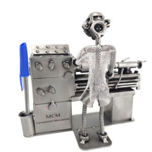 tornitore con porta penna metal idea.it