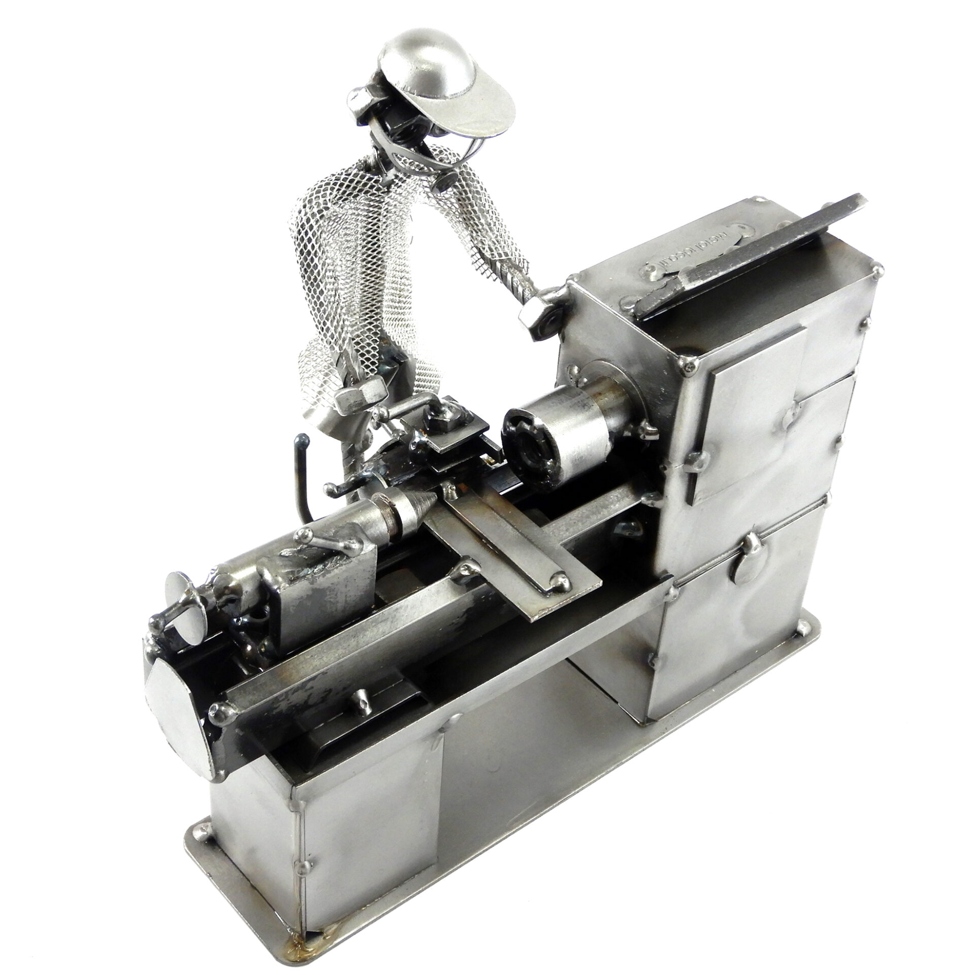 SCULTURA TORNITORE METALMECCANICO - immagine 5