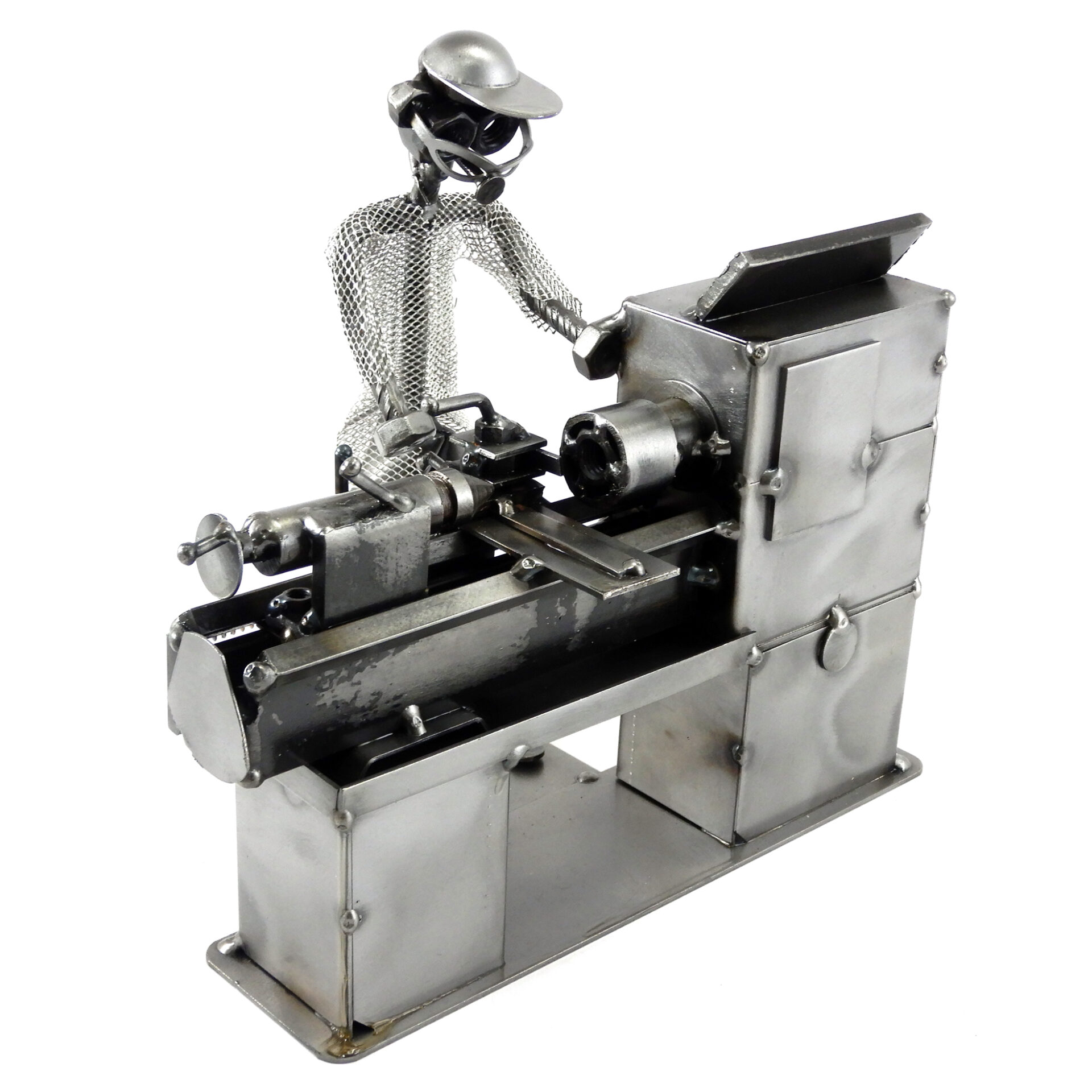 SCULTURA TORNITORE METALMECCANICO - immagine 6
