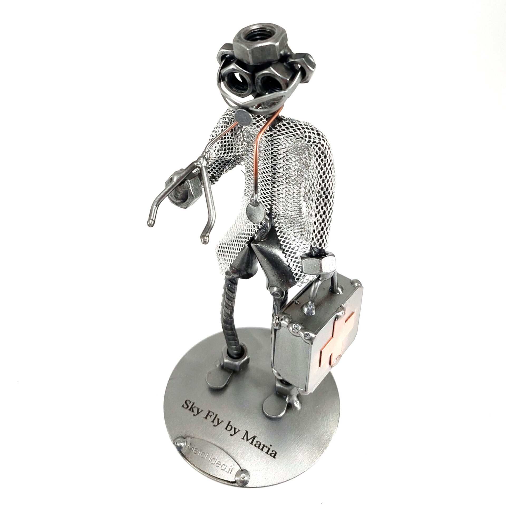 SCULTURA MEDICO DOTTORE - immagine 6