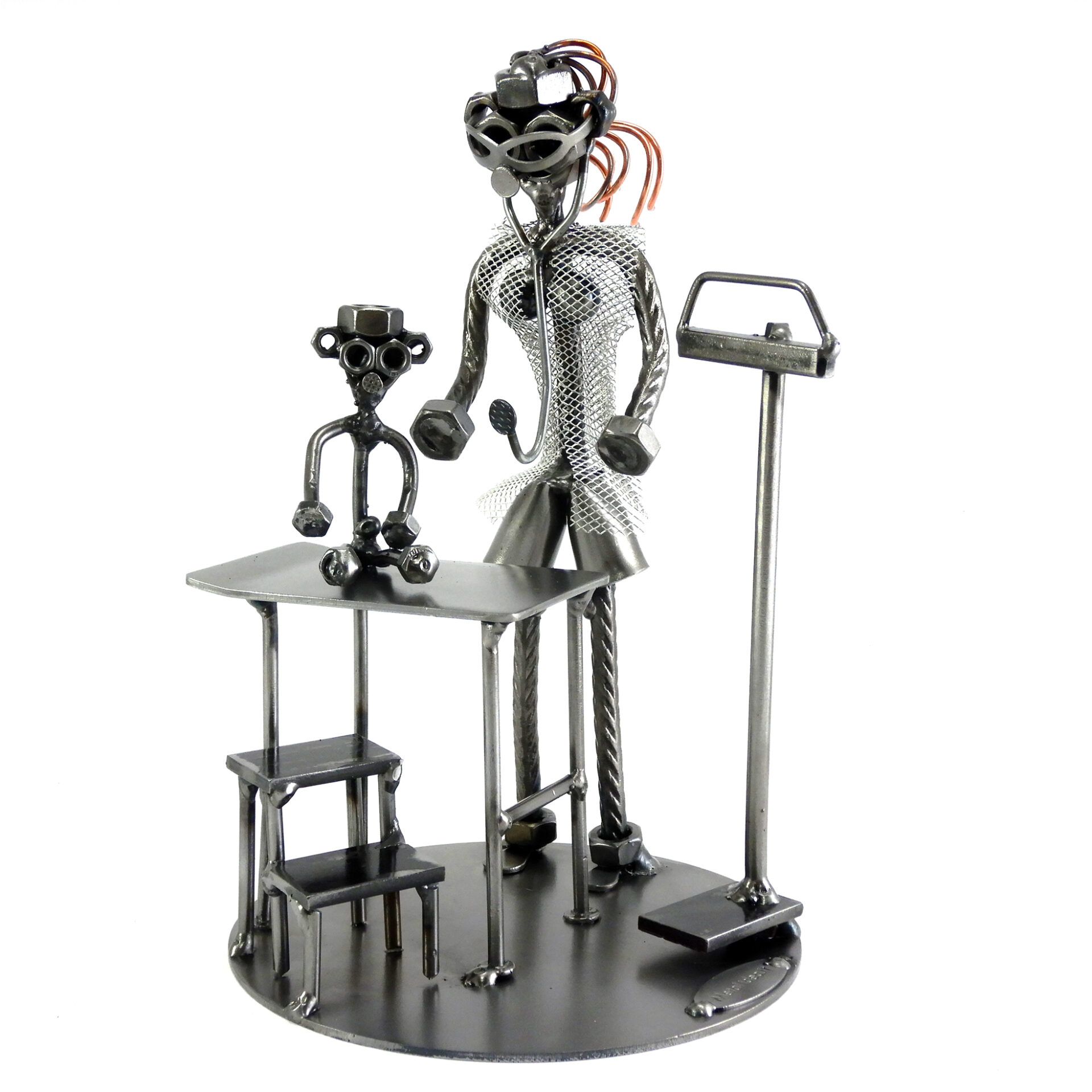 SCULTURA DOTTORESSA PEDIATRA - immagine 3