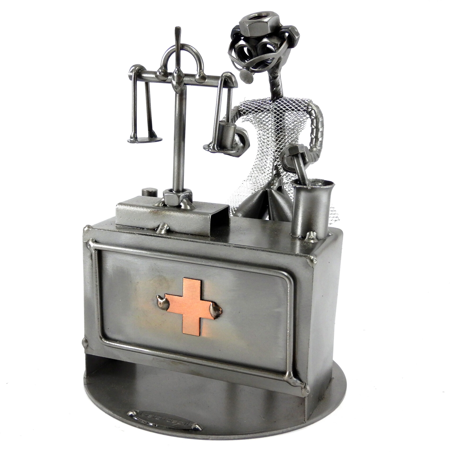 SCULTURA FARMACISTA ERBORISTA - immagine 2