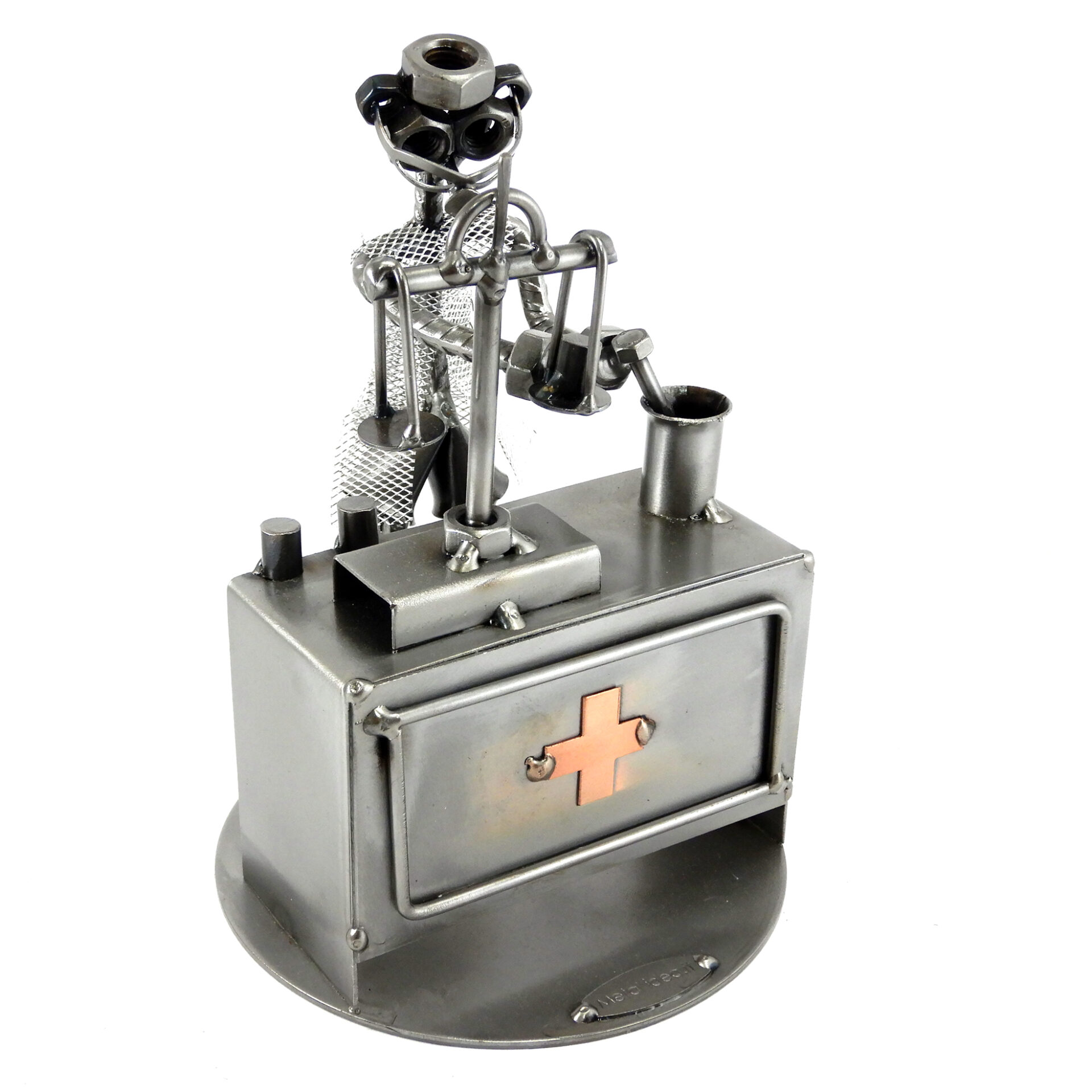 SCULTURA FARMACISTA ERBORISTA - immagine 4
