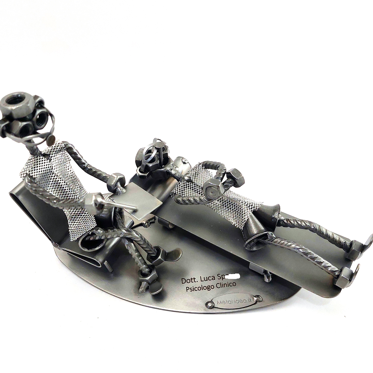 Psicologo con personalizzazioni metal idea.it
