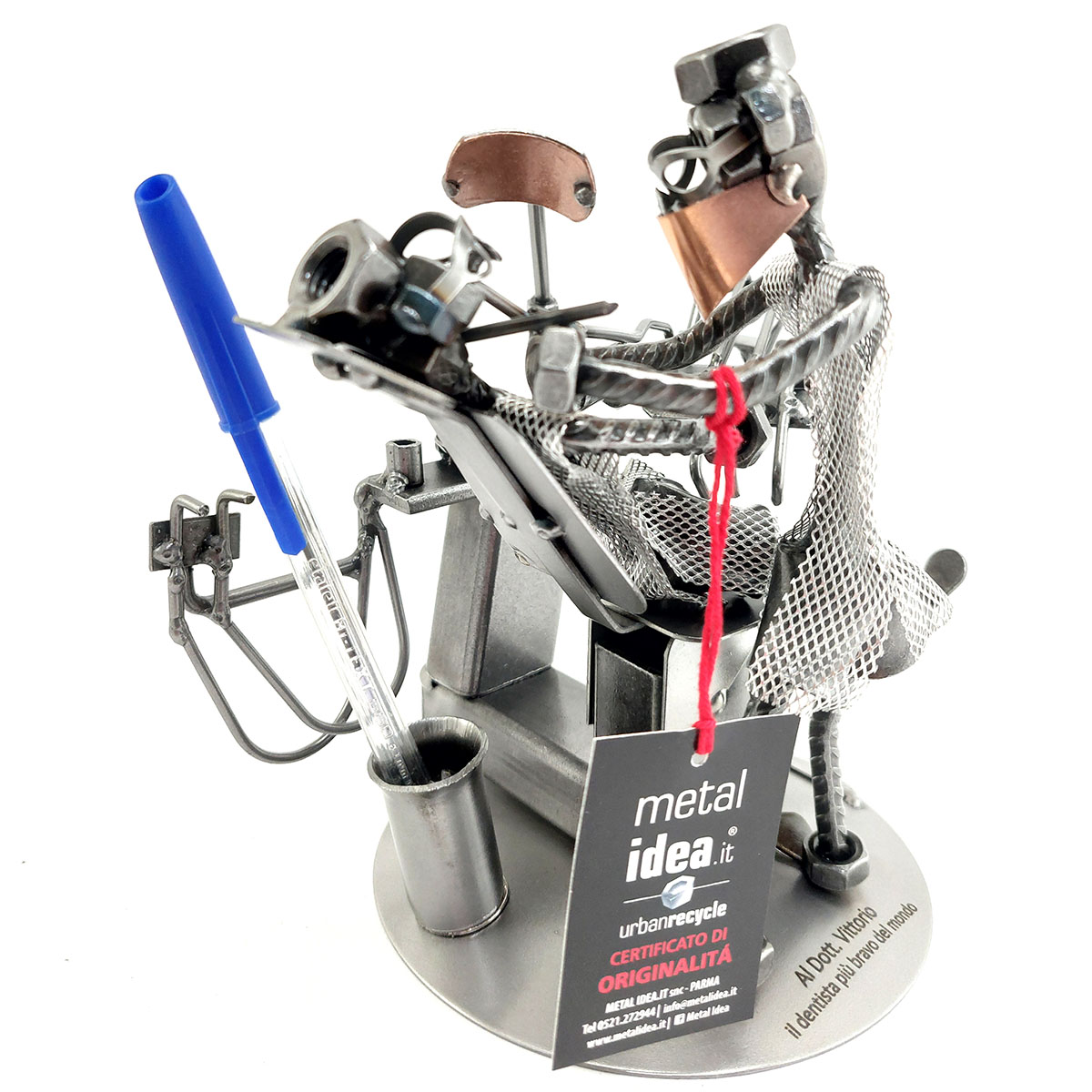 dentista con personalizzazioni metal idea.it