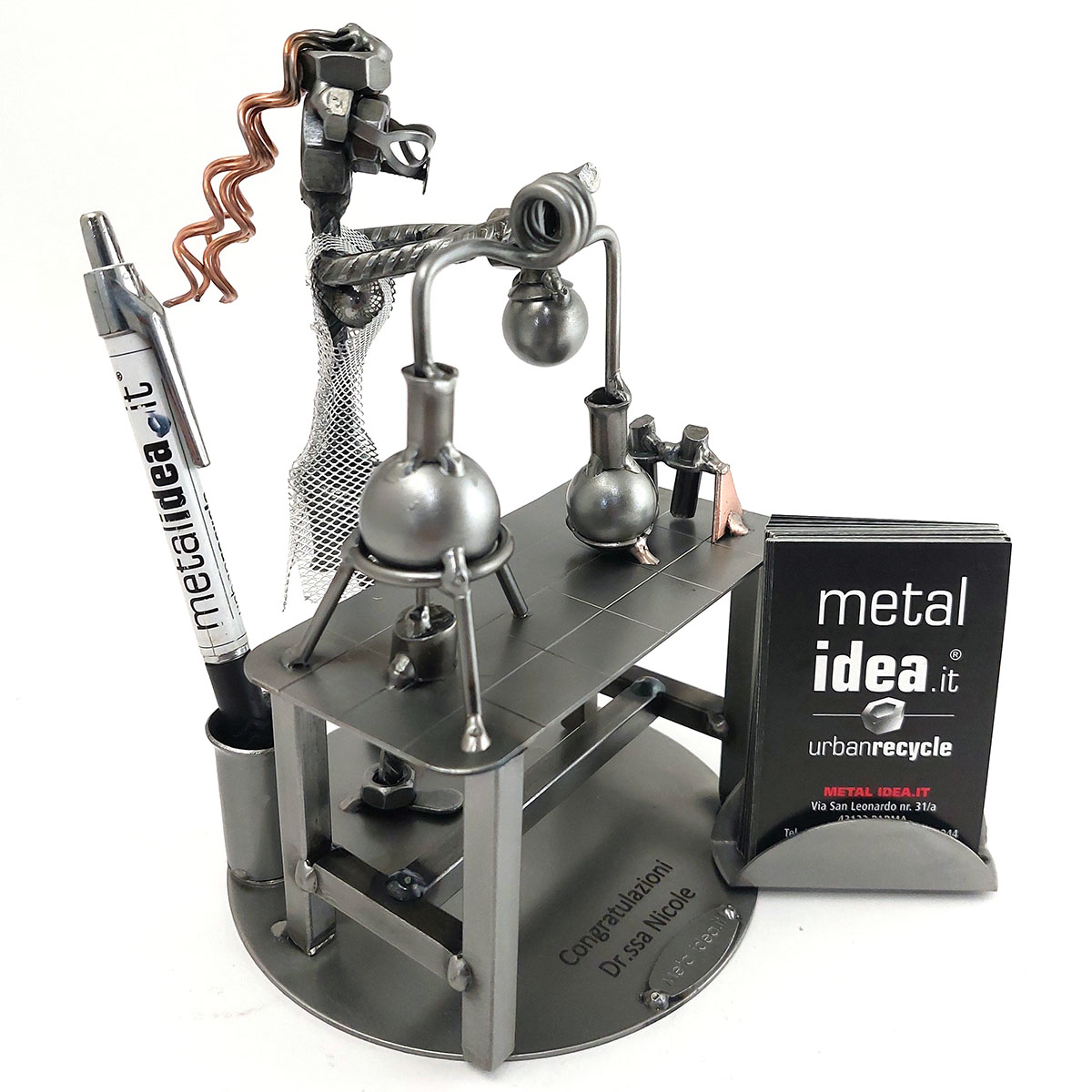 chimica con personalizzazioni metal idea.it