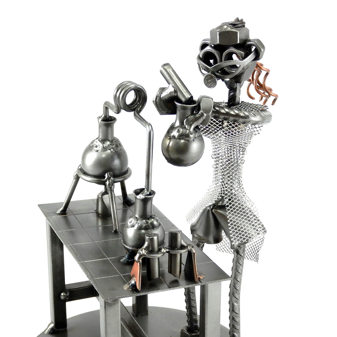 SCULTURA CHIMICA METAL IDEA.IT