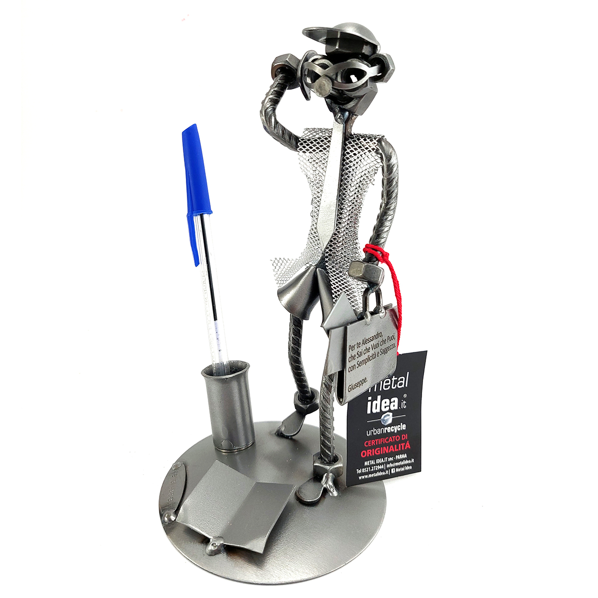 manager con personalizzazioni metal idea.it