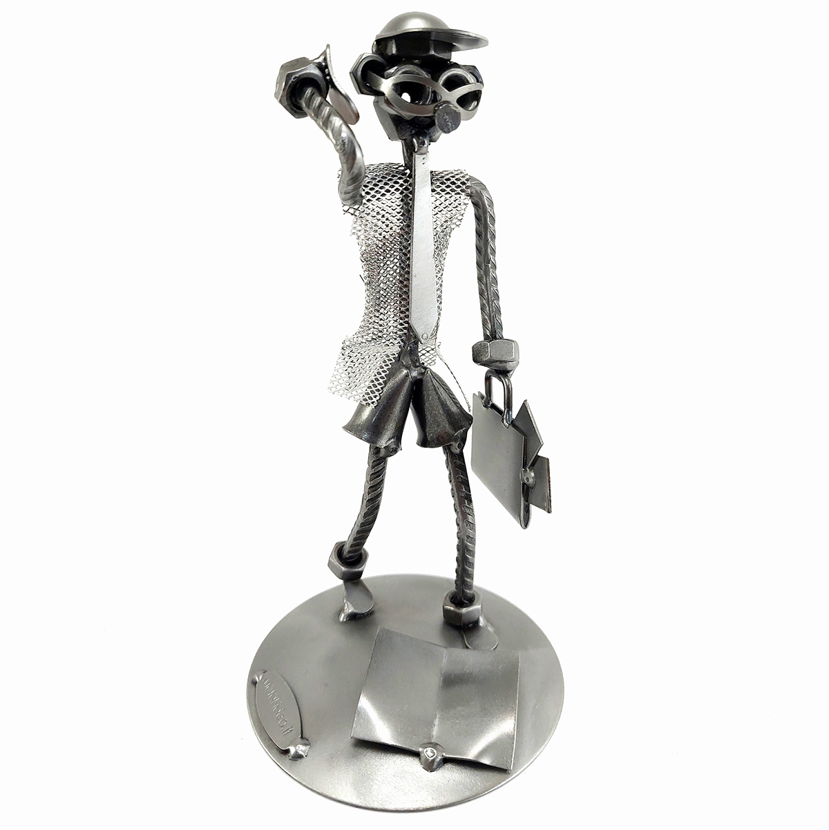 SCULTURA AGENTE DI COMMERCIO - immagine 5