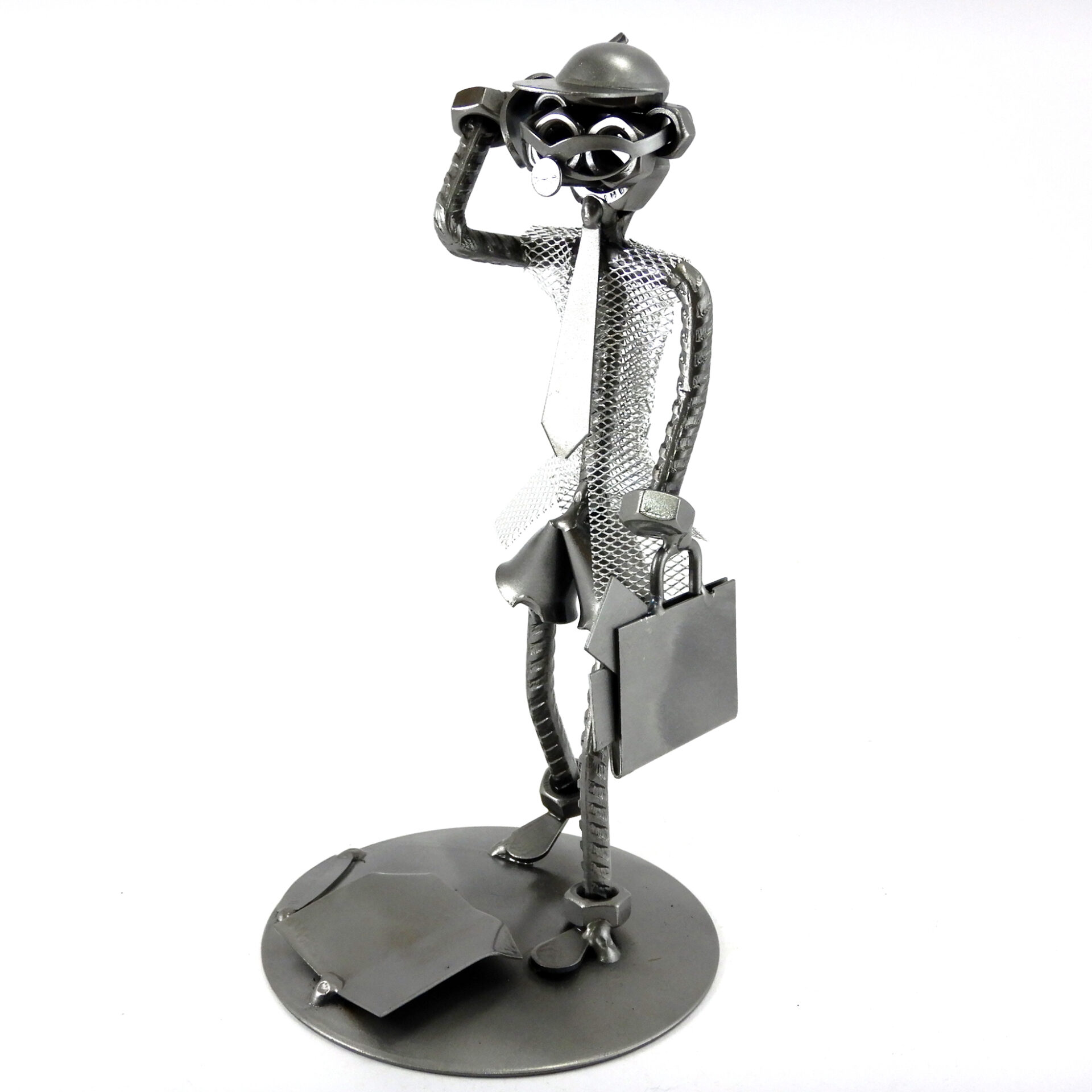 SCULTURA AGENTE DI COMMERCIO - immagine 2