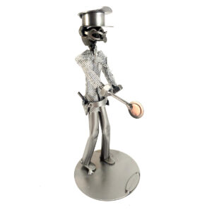 vigile forza dell'ordine metal idea.it