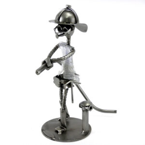 SCULTURA POMPIERE VIGILE DEL FUOCO - immagine 5