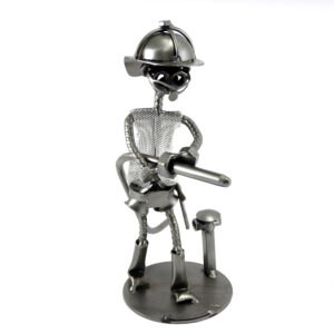 SCULTURA POMPIERE VIGILE DEL FUOCO - immagine 3