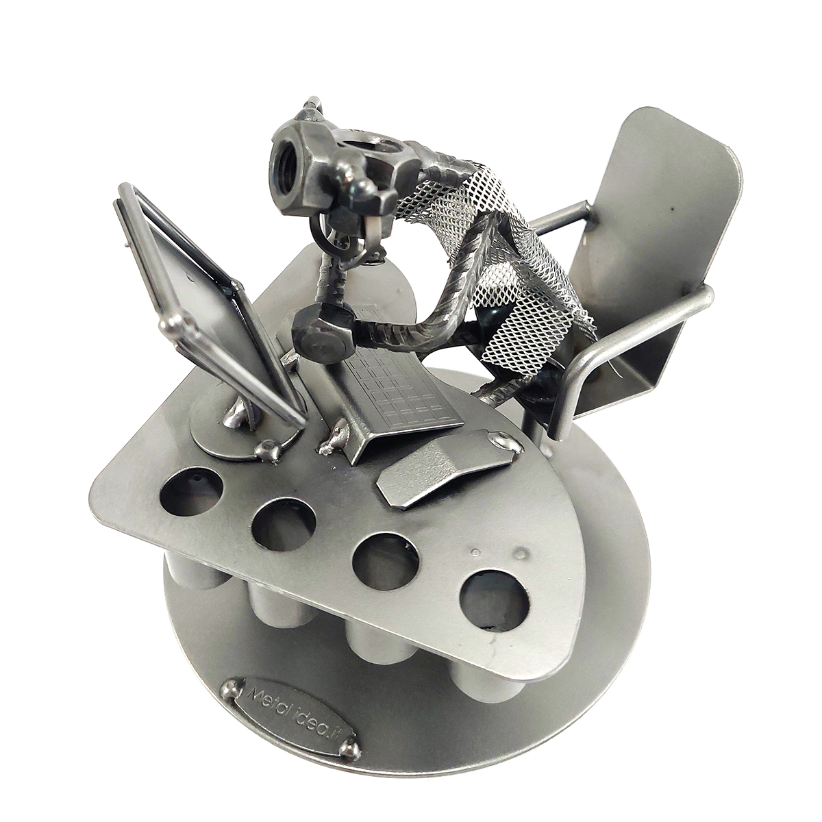 SCULTURA IMPIEGATO ADDORMENTATO - immagine 5